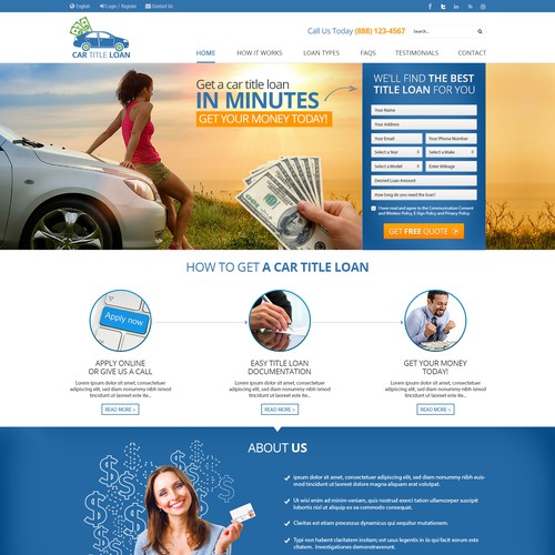 Landing Page Design