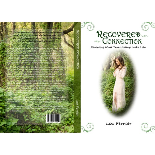 Create a book cover for a personal story of self-realization, freedom and healing.