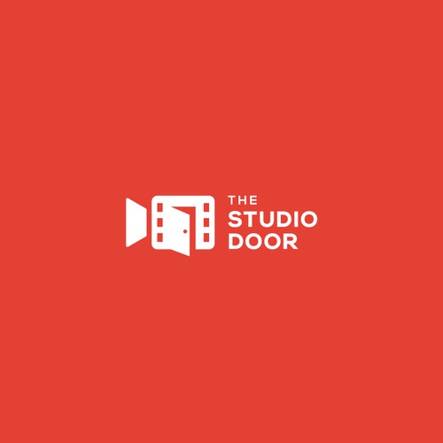 the studio door