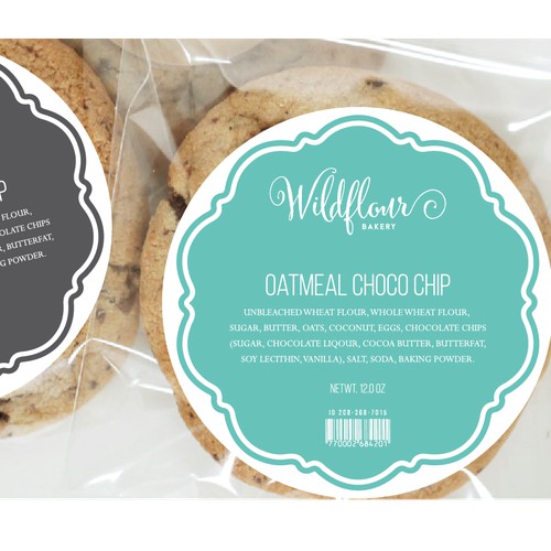 Hey I need your help!  Have amazing cookies but my current label stinks!