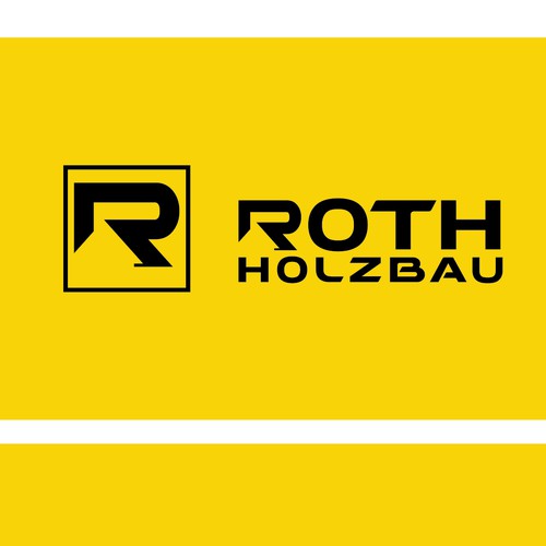 simple logo for Roth Holzbau company