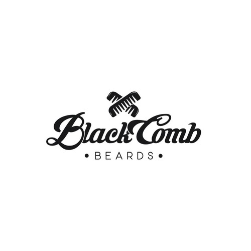 Black comb logo
