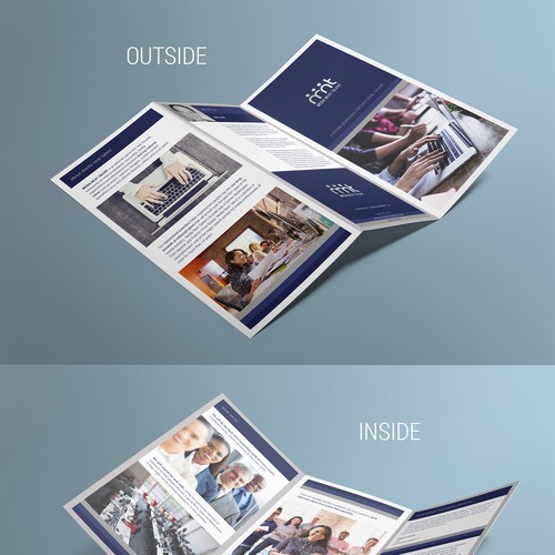 Brochure design for talent reserch company