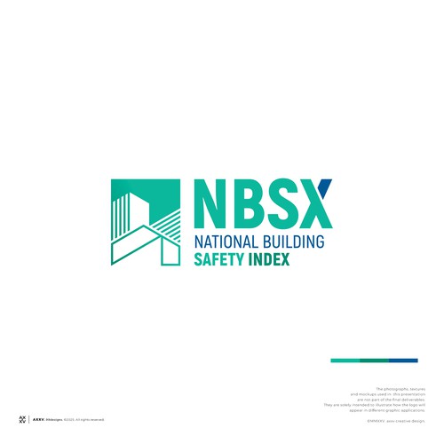 Logo design concept for NBSX "National Building Safety Index"