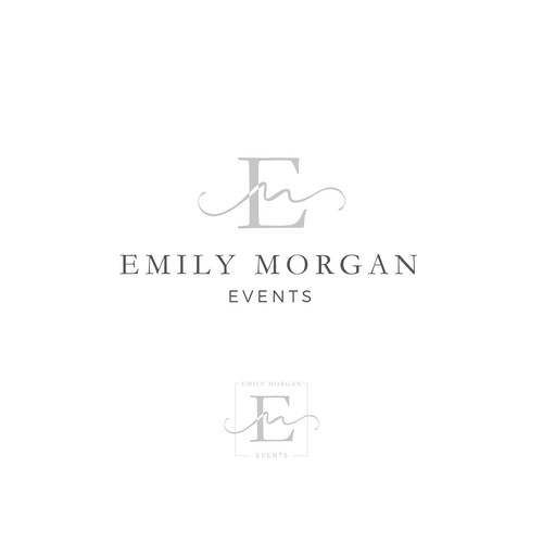 Logo design for a boutique wedding planning company.