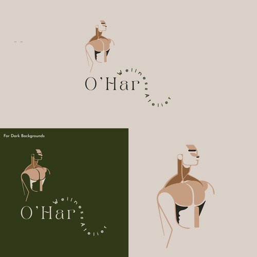 Logo for a Wellness brand
