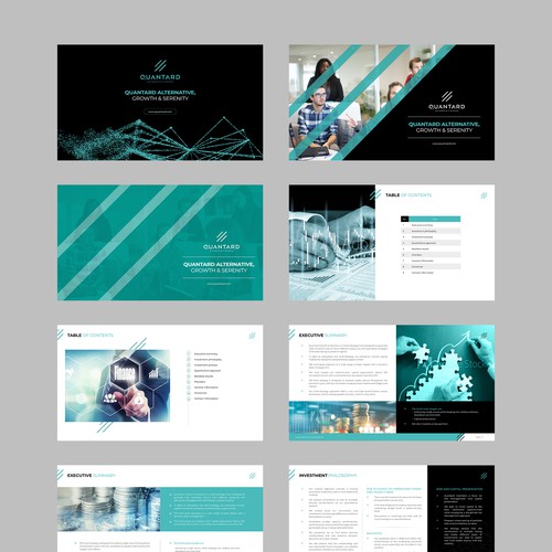 Quantard Powerpoint Template Design