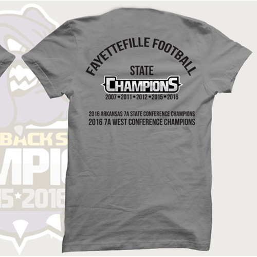 T-Shirt Design Concept for Fayettefille Foot Ball Club