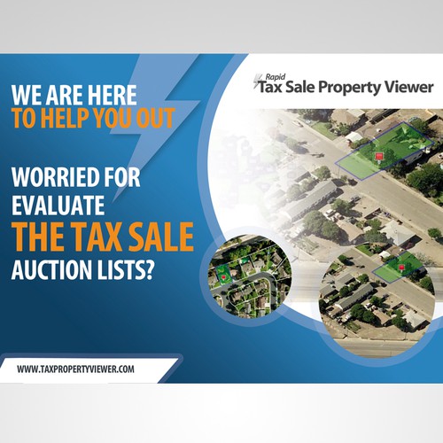 Marketing Postcard for Tax Sale Auction Buyers