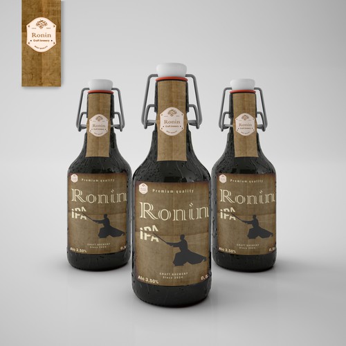Craft Brewery - IPA Ronin 