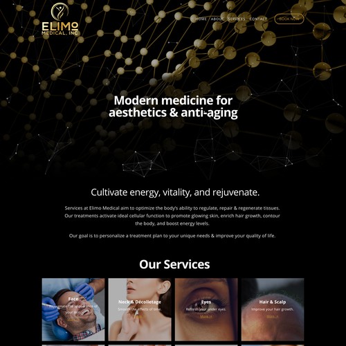 Modern Website For Aesthetic Medical Practice