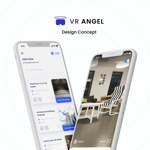 Mobile App Design for VR Application