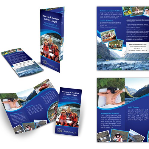 Canyon Outfitters, Inc. needs a new brochure design