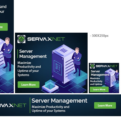 Advertising Banners for ServaxNet