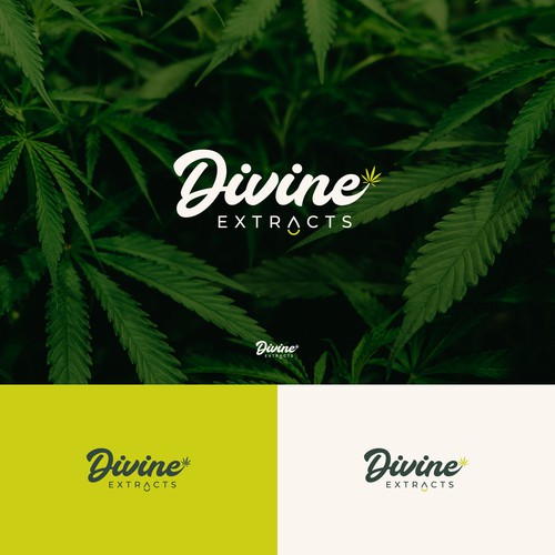 Bold logo for cannabis extract company