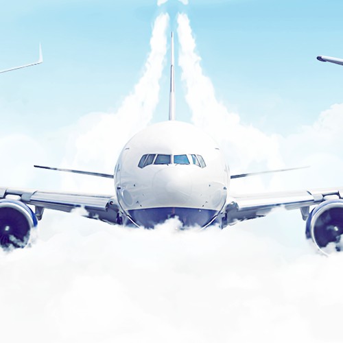 Facebook cover for aviation company