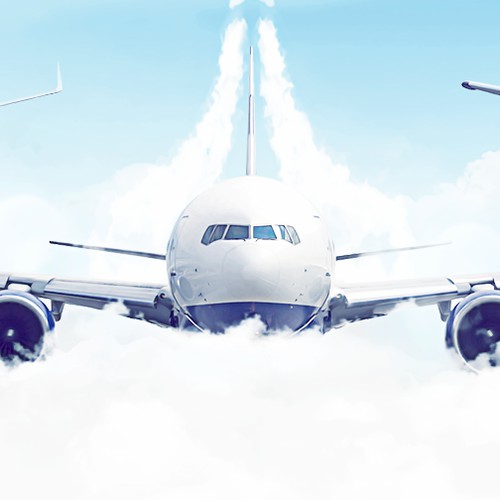 Facebook cover for aviation company