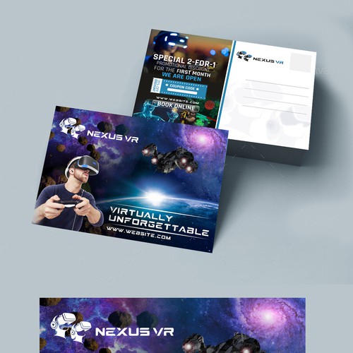 Nexus VR Postcard