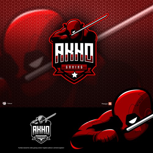 Logo Design for Akho Gaming