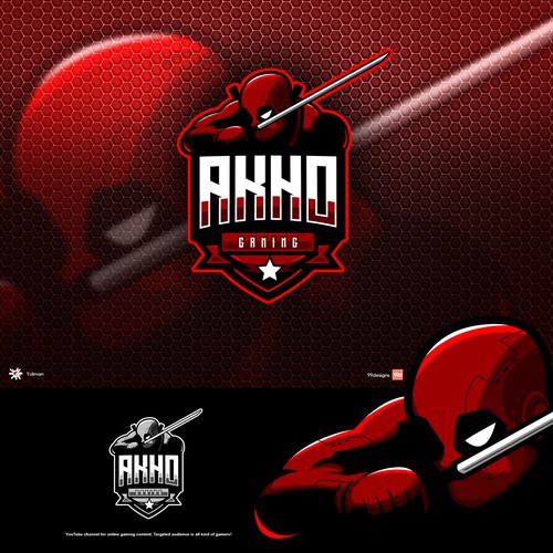 Logo Design for Akho Gaming