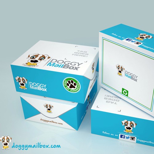 Packaging for Doggy MAILBOX