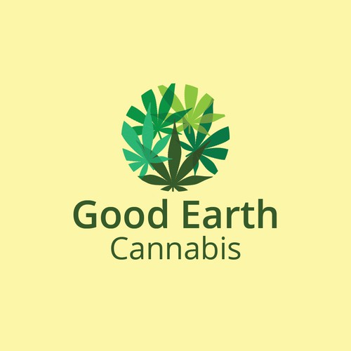 Logo concept for Good Earth Cannabis