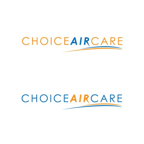 Simple logo for Air care