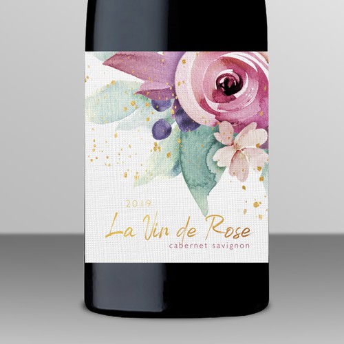 Feminine Wine Label