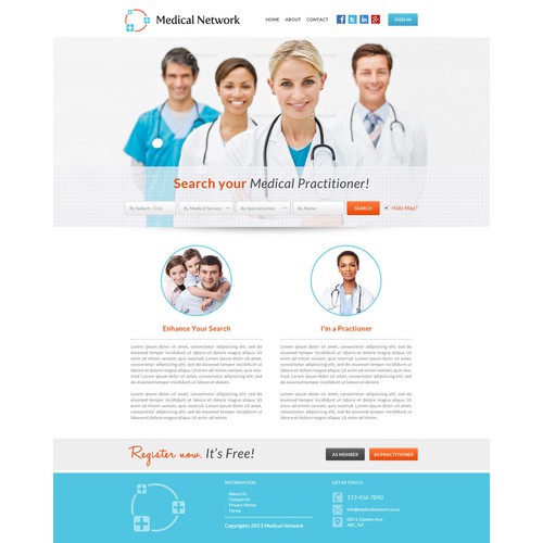 Website & Logo for MedicalNetwork.co.za