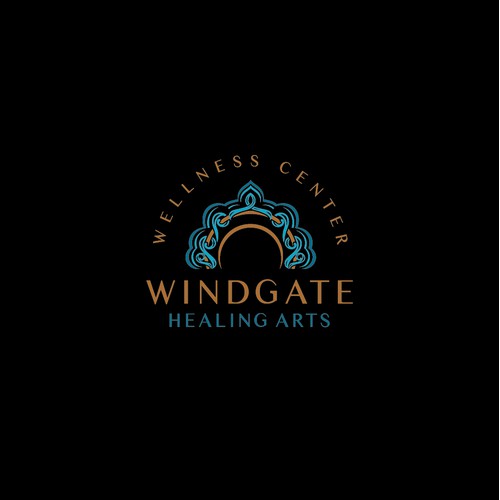 Logo concept for Windgate Healing Arts Wellness Center