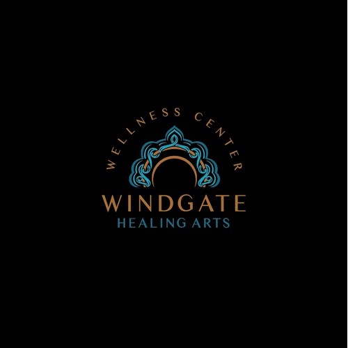 Logo concept for Windgate Healing Arts Wellness Center