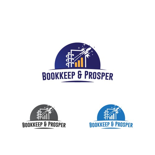 bookkeeping logo with star trek theme