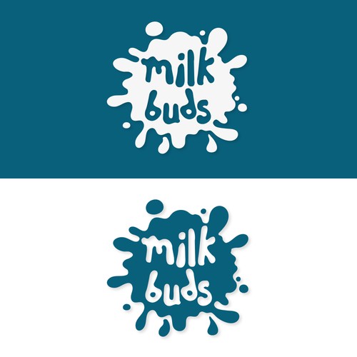 logo // milk buds