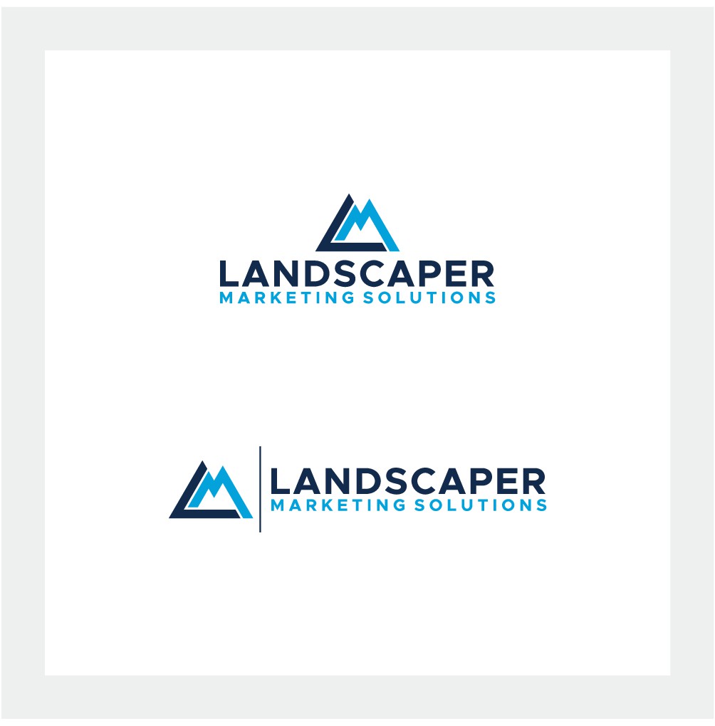 Help me attract landscaper businesses to my ad agency. Simple, confident, bold & deliberate