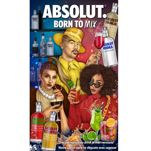 ABSOLUT. Born to Mix