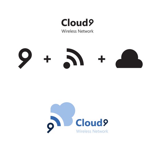 Logo Design for Cloud9 Wireless Network