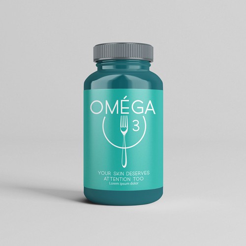 Label concept for Omega 3