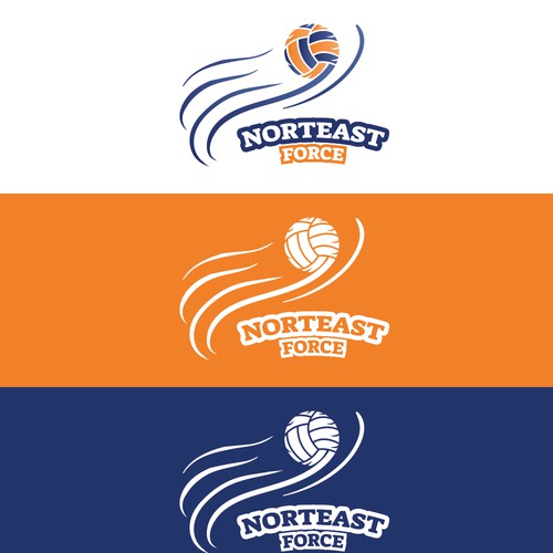 Sports "Northeast Force" Logo (Volleyball team)