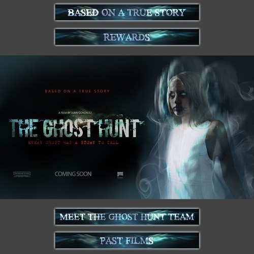 KICKSTARTER Graphics for Horror Movie 