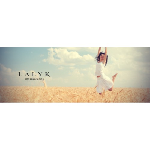 Logo for a woman's fashion brand LalyK