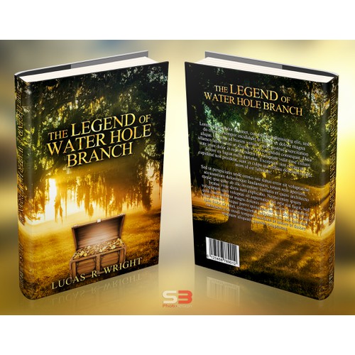 Create a book cover for a story about lost Spanish Treasure!
