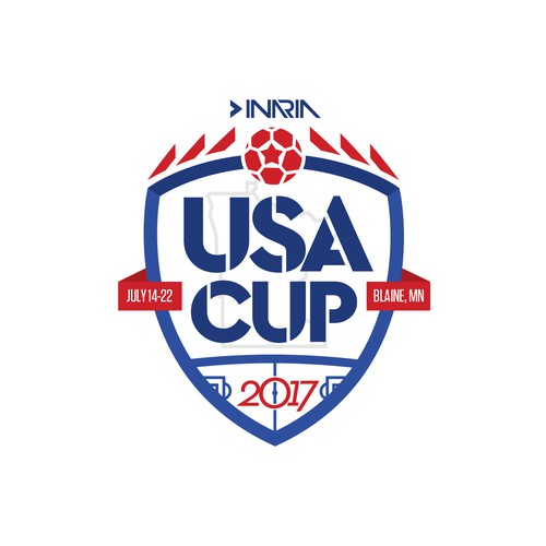 Logo/Emblem for USA CUP, soccer tournament