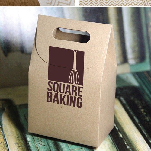 Create a bold logo for an artisan bakery Square Baking !