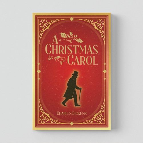 Book Cover Design for A Christmas Carol