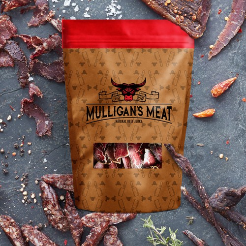 Bold Beef Jerky Logo and Packaging