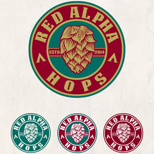 Red Alpha hops