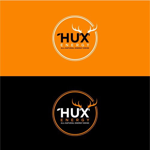 bold logo concept for HUX energy