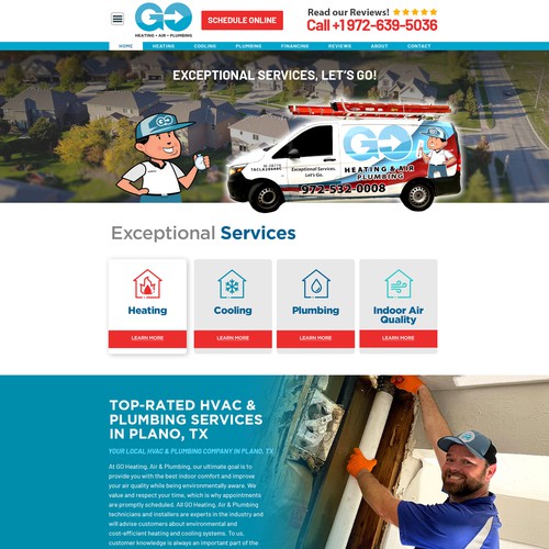 GO Plumbing Website