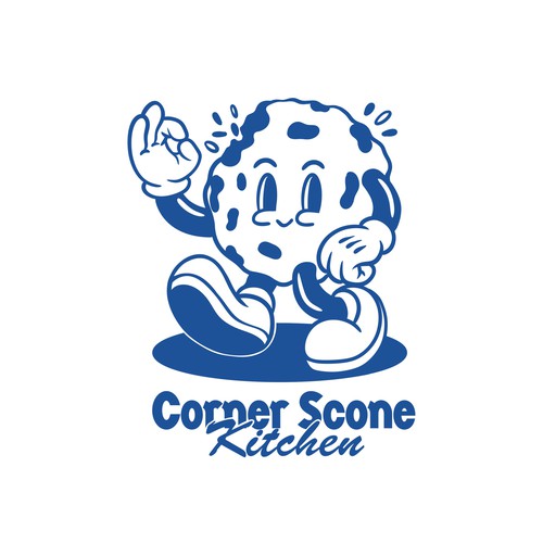 Corner scone mascot