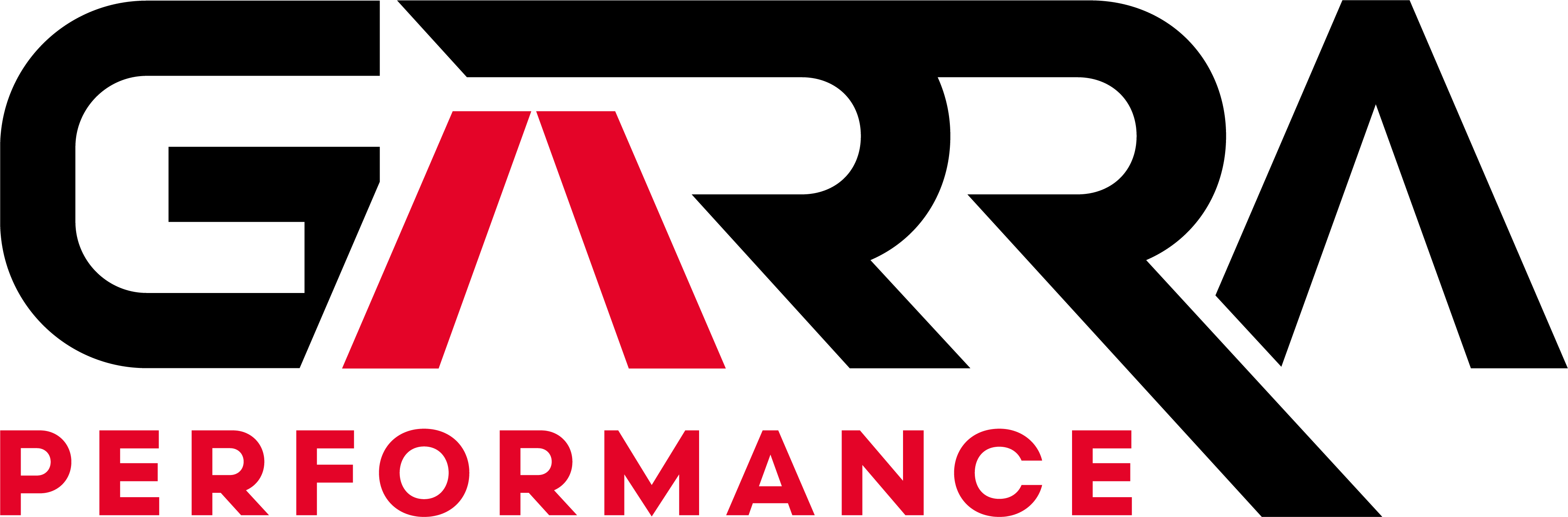 Logo de loja de produtos e serviços de performance automotiva